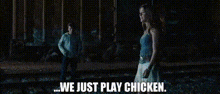 Footloose 2011 Ariel Moore GIF - Footloose 2011 Ariel Moore We Just Play Chicken GIFs