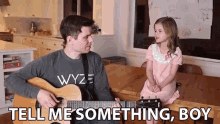 Tell Me Something Boy Claire Crosby GIF - Tell Me Something Boy Claire Crosby Dave Crosby GIFs