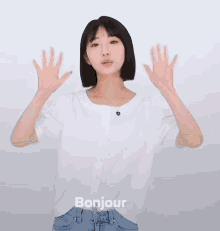Loona Yeojin GIF - Loona Yeojin Wave GIFs