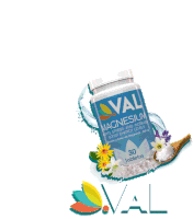 Magnesio Val Val Natural Sticker