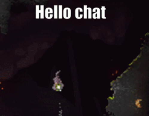 Noita Hello Chat GIF - Noita Hello Chat Funny Memes - Discover & Share GIFs