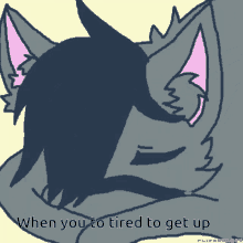 When You Get Tired To Get Up Tired GIF - When You Get Tired To Get Up Tired Cat GIFs