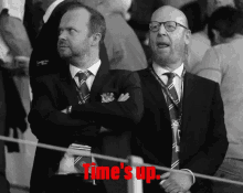 Times Up Glazers Out GIF - Times Up Glazers Out Woodward Out GIFs