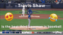 travis shaw travis shaw baseball 3rd baseman