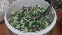 Broccoli Salad Food GIF - Broccoli Salad Salad Food GIFs