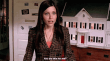One Tree Hill Brooke Davis GIF - One Tree Hill Brooke Davis You Did This For Me GIFs