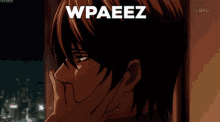 Wpaeez Light Yagami GIF - Wpaeez Light Yagami Death Note GIFs