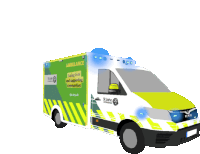 Ambulance Sja Sticker - Ambulance Sja St John Ambulance Stickers