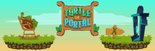 Turtle Vs Portal GIF - Turtle Vs Portal GIFs