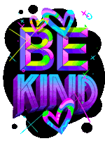 Be Kind Heart Sticker - Be Kind Heart Love Stickers