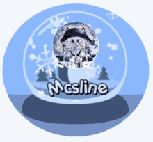 Merry Mc Snow Globe GIF - Merry Mc Snow Globe GIFs