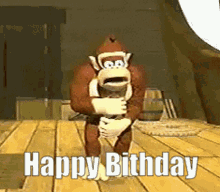 Donkey Kong Birthday GIF - Donkey Kong Birthday Dong GIFs
