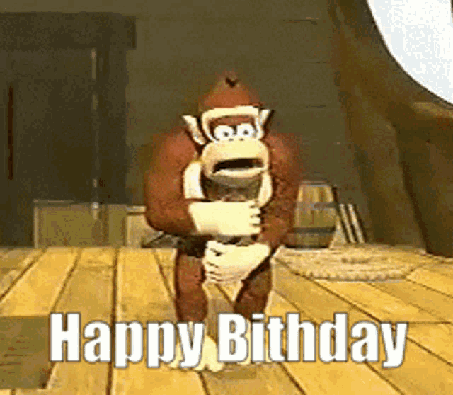 happy birthday donkey kong