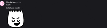 a screenshot of a conversation between a person named cen karson and another person named carti