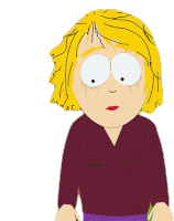 Did You See That Linda Stotch Sticker - Did You See That Linda Stotch South Park Stickers