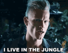 I Live In The Jungle Singing GIF - I Live In The Jungle Singing Mad Face GIFs
