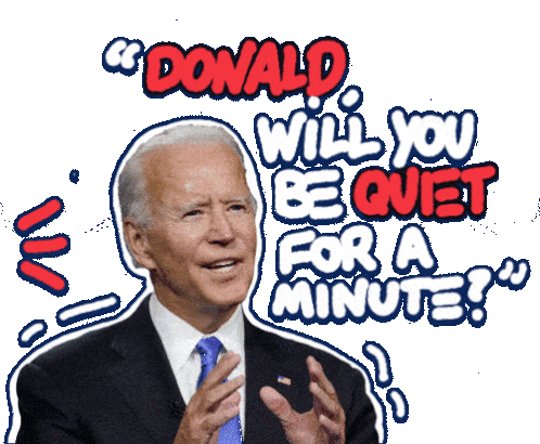 2020 Be Quiet Sticker - 2020 Be Quiet Be Quiet For A Minute Stickers
