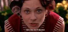 One Day You'Ll Be Cool. GIF - Zooey Deschanel One Day Youll Be Cool Cool GIFs