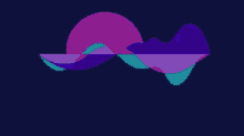 a purple and blue graphic with the word me on it