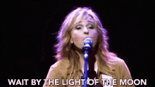 Wait By The Light Of The Moon Singing GIF - Wait By The Light Of The Moon Singing Light Of The Moon GIFs