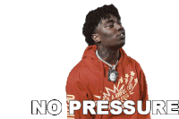 No Pressure Fredo Bang Sticker - No Pressure Fredo Bang Big Steppa Song Stickers