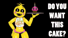 Fnaf Do You Want This Cake GIF