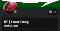 Russian Linux Gang Sticker - Russian Linux Gang Re Stickers