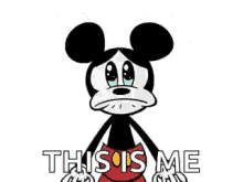 Mickey Mouse Crying GIF