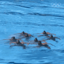Synchronised Swimming Olympics GIF - Synchronised Swimming Olympics Choreography GIFs