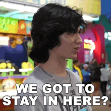 We Got To Stay In Here Benjamin Spande GIF - We Got To Stay In Here Benjamin Spande Lofe GIFs