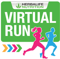 Gmgn Virtual Run Sticker - Gmgn Virtual Run Herbalife Virtual Run Stickers