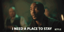 I Need A Place To Stay Anthony Mackie GIF - I Need A Place To Stay Anthony Mackie Takeshi Kovacs GIFs