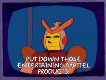 Simpsons Mattel GIF - Simpsons Mattel Chocobot GIFs