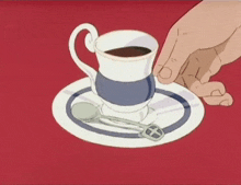 Cap Of Coffee Anime GIF