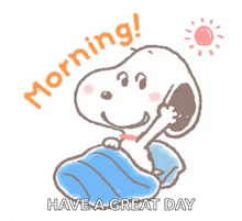 Good Morning Everyone Snoopy GIF