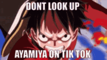 Ayamiya Dont Look GIF - Ayamiya Dont Look Dont Look Up GIFs
