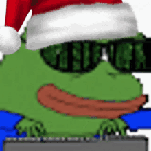 Pepe Hacker Pepe Christmas GIF - Pepe Hacker Pepe Christmas Pepe Typing GIFs