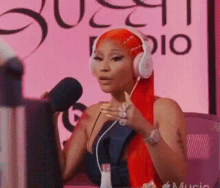 Nicki Minaj Queen Radio GIF - Nicki Minaj Queen Radio Onikaski GIFs