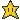 a pixel art of a yellow star with two eyes on it .