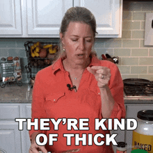 Theyre Kind Of Thick Jill Dalton GIF - Theyre Kind Of Thick Jill Dalton The Whole Food Plant Based Cooking Show GIFs