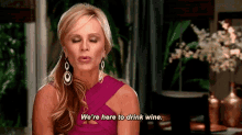 Wine Here To Drink Wine GIF