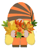 Autumn Gnome Sticker