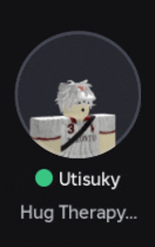 a picture of a person with the name utisuky
