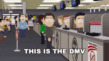 This Is The Dmv There Will Be No Joy Here GIF - This Is The Dmv There Will Be No Joy Here South Park GIFs