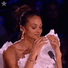 Stressed Out Alesha Dixon GIF - Stressed Out Alesha Dixon Britain'S Got Talent GIFs