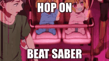 Beat Saber Oshi No Ko GIF - Beat Saber Oshi No Ko Aqua GIFs