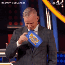 Teary Eyed Gerry Dee GIF - Teary Eyed Gerry Dee Family Feud Canada GIFs
