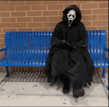 Ghostface Waiting GIF - Ghostface Waiting Halloween GIFs