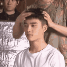 Kyungsoo Dksreaction GIF - Kyungsoo Dksreaction Hair GIFs
