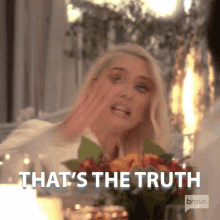 Thats The Truth Real Housewives Of Beverly Hills GIF - Thats The Truth Real Housewives Of Beverly Hills Facts GIFs